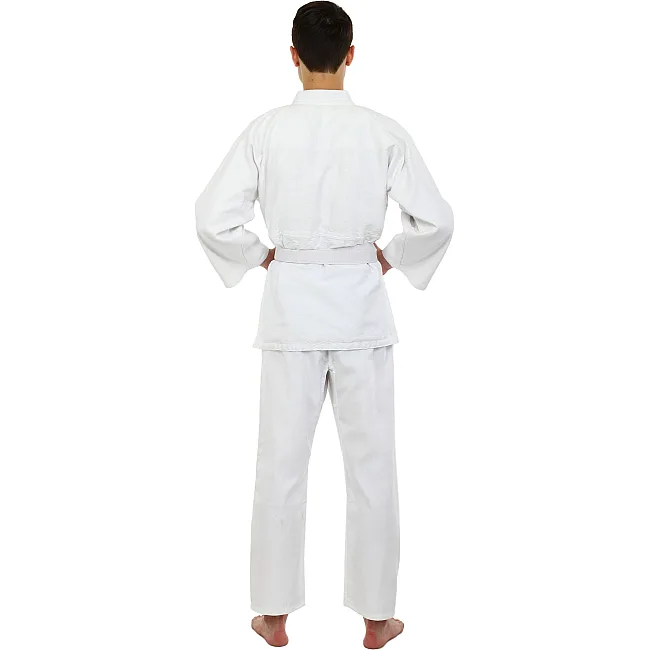 Распродажа! Кимоно для дзюдо куртка штаны и пояс MIZANO JD05 120-180см