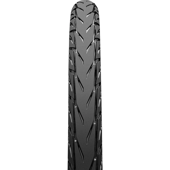 Покрышка Continental Contact Plus City, 26 x 2.20, черная, не складная, светоотражающая