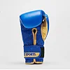 Боксерские перчатки Leone GN220 DNA Blue (бинты 4 м. в комплекте)