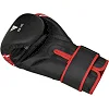 Дитячі боксерські рукавиці RDX 4B Robo Kids Red/Black 6 унцій (капа в комплекті)