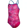 Детский купальник Arena DALY SWIMSUIT LIGHT DROP BACK розовый, белый, голубой