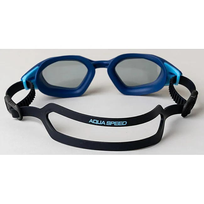 Очки для плавания Aqua Speed CYCLONE 61433 синий, черный, бирюзовый OFSM