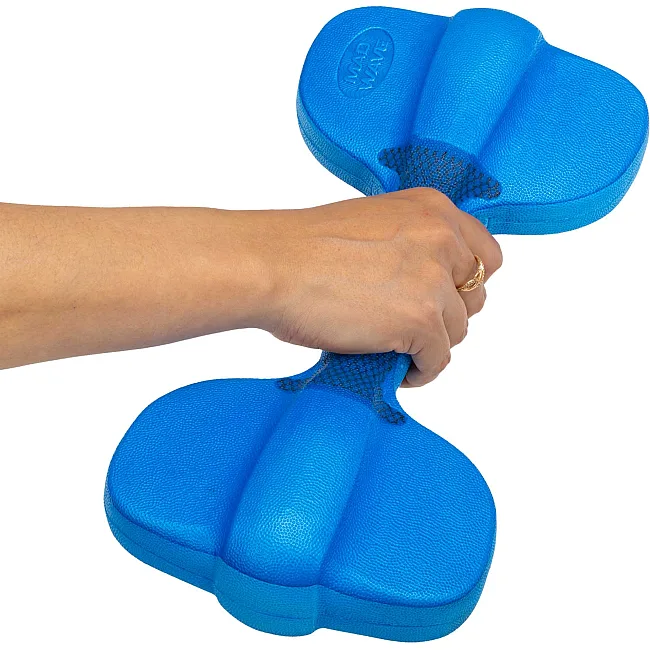 Гантели для аквафитнеса и аквааэробики аква-гантели Aqua Dumbbells MADWAVE
 Aquaaerobics Pair M082503 2шт (Синий)