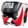 Боксерский шлем TITLE MMA Command Black/White/Red (капа в комплекте)