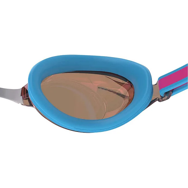 Детские очки для плавания Speedo JUNIOR VANQUISHER 3.0 MIRROR розовый, голубой