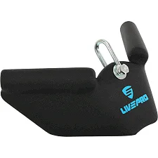 Рукоятка для обратной тяги c узким хватом Reverse Grip нескользящее покрытие LiveUp LP8322 30,5см