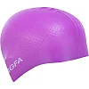Шапочка для бассейна силиконовая YINGFA C0068 (Фиолетовый)