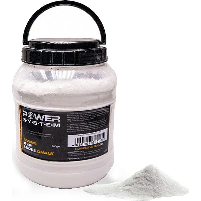 Магнезия спортивная сухая POWER SYSTEM PS-4090 Powder Chalk 500 г.