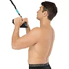 Рукоятка для обратной тяги c узким хватом Reverse Grip нескользящее покрытие LiveUp LP8322 30,5см