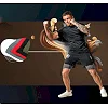 Компрессионные шорты для ММА RDX MMA T16 2-в-1 BLACK/GREY