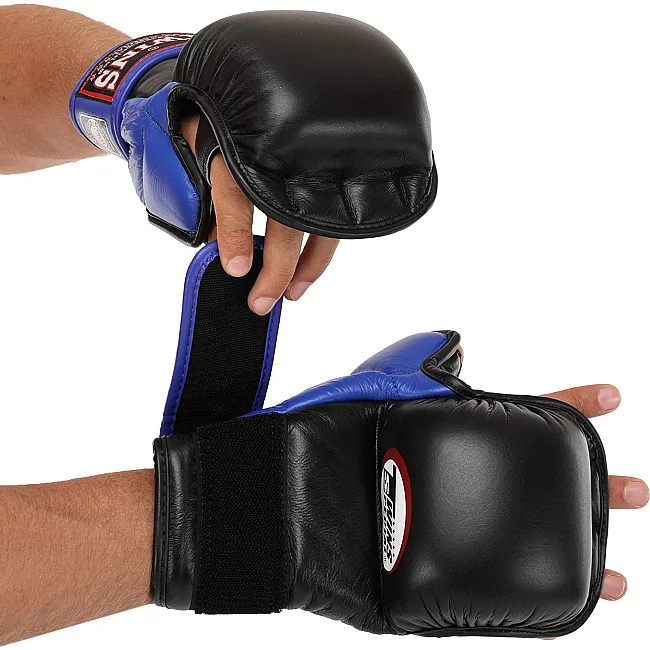 Перчатки Крабы спаринговые для MMA TWINS

 GGL-1 (Черный-синий)