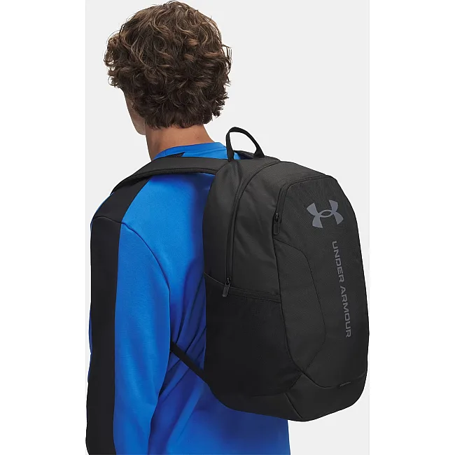 Рюкзак UNDER ARMOUR Hustle Lite Backpack 26,5L черный 31х47х17 см