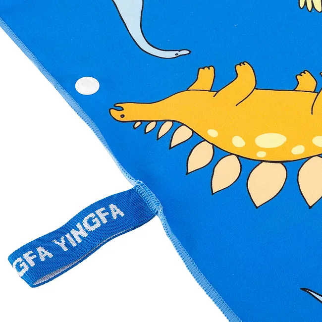 Спортивное полотенце
 быстросохнущее DRY TOWEL YINGFA A6817 70х140 см
см (Синий-желтый)