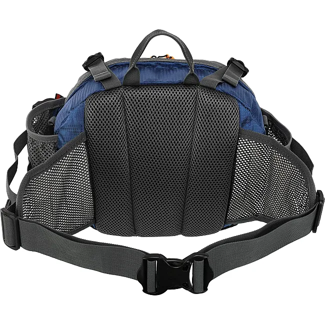 Сумка на пояс спортивна багатофункціональна 3в1 DEUTER GH9-13 23x10x20см (Темно-синій)