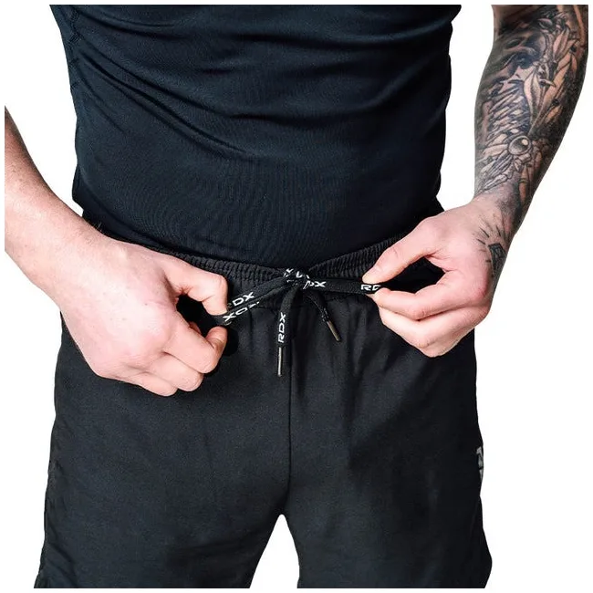 Компрессионные шорты для ММА RDX MMA T16 2-в-1 BLACK/GREY