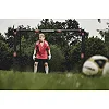 Ворота футбольные Hudora Pro Tect 180 х 120 см, черные