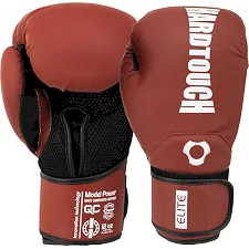 Рукавички для боксу PU HARD TOUCH BO-5229 (Бордовий)