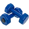 Гантели для фитнеса пластиковые Champion TA-9820-1_5 2шт 1,5кг (Синий)