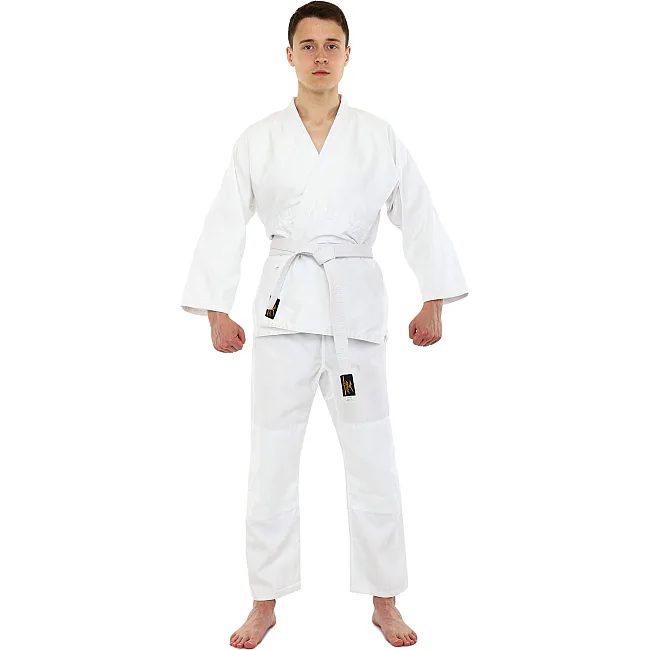 Распродажа! Кимоно для дзюдо куртка штаны и пояс MIZANO JD05 120-180см
