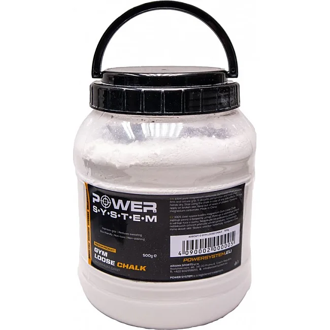 Магнезия спортивная сухая POWER SYSTEM PS-4090 Powder Chalk 500 г.