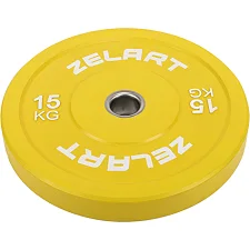 Бамперний диск гумовий ZELART TA-7797-15 50.6±0.2мм 15кг