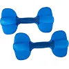 Гантели для аквафитнеса и аквааэробики аква-гантели Aqua Dumbbells MADWAVE
 Aquaaerobics Pair M082503 2шт (Синий)