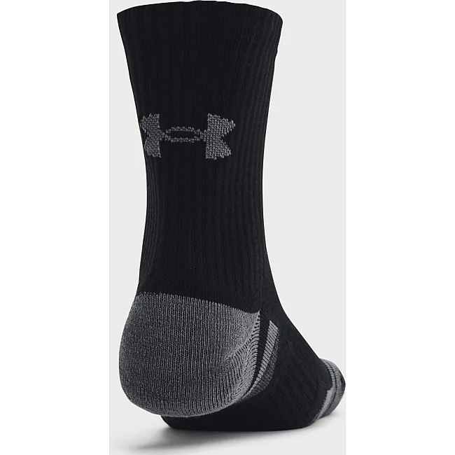 Носки UNDER ARMOUR Performance Cotton 3p Mid черный
