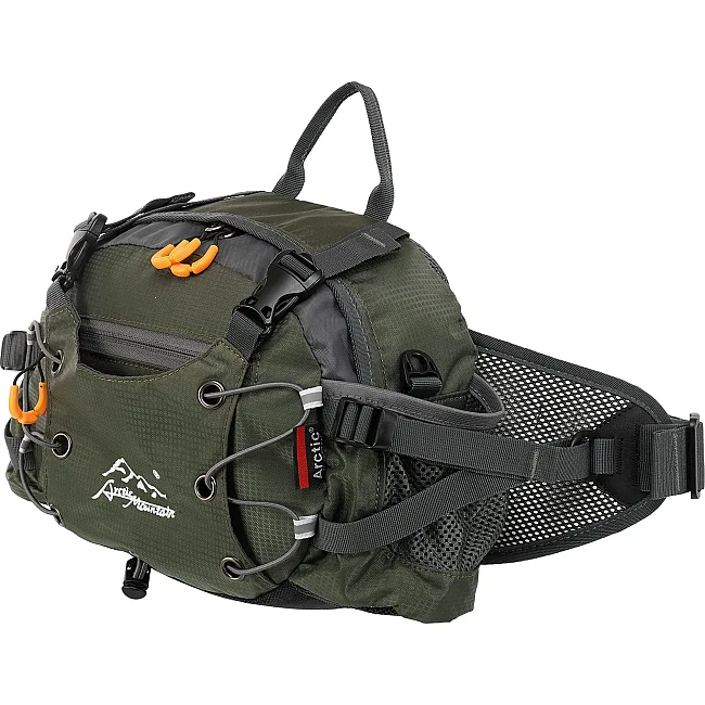 Сумка на пояс спортивна багатофункціональна 3в1 DEUTER GH9-13 23x10x20см (Темно-синій)