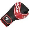 Дитячі боксерські рукавиці RDX 4B Robo Kids Red/Black 6 унцій (капа в комплекті)