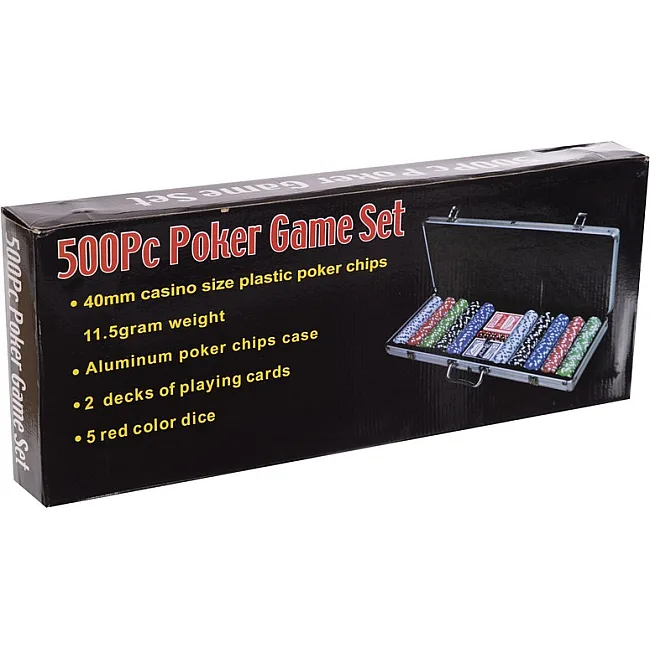 Набор для покера в алюминиевом кейсе Poker game set SP-SPORT
 IG-2115 500 фишек