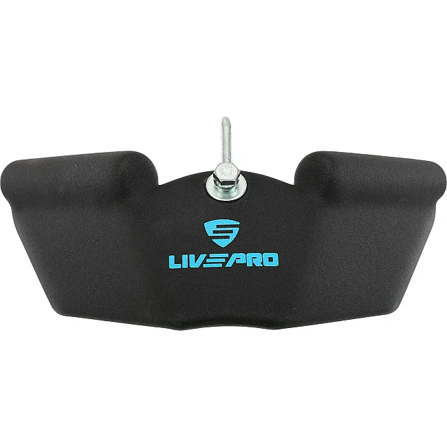 Рукоятка для обратной тяги c узким хватом Reverse Grip нескользящее покрытие LiveUp LP8322 30,5см