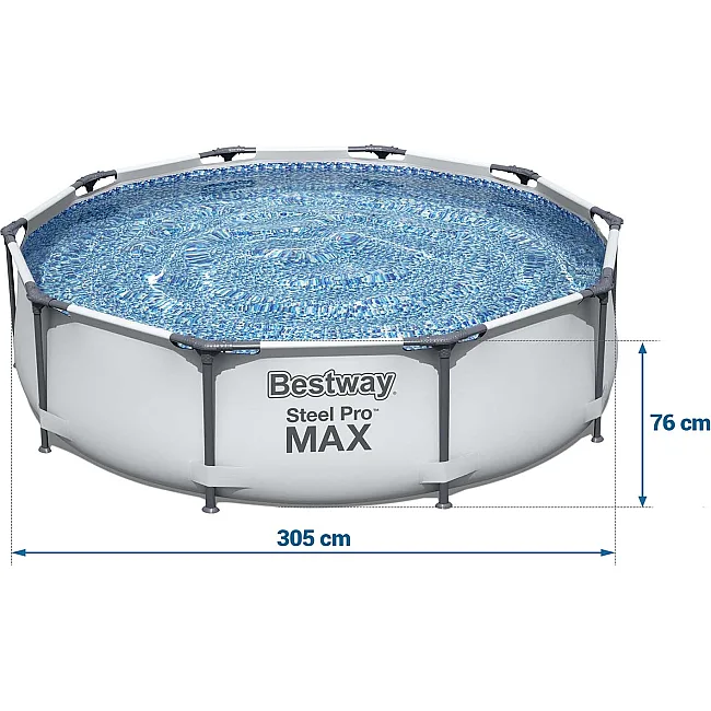 Каркасный бассейн 17в1 Bestway 56408, 305 x 76 см
