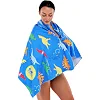 Спортивное полотенце
 быстросохнущее DRY TOWEL YINGFA A6817 70х140 см
см (Синий-желтый)