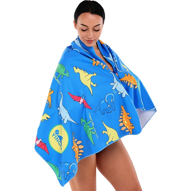 Спортивное полотенце
 быстросохнущее DRY TOWEL YINGFA A6817 70х140 см
см (Синий-желтый)
