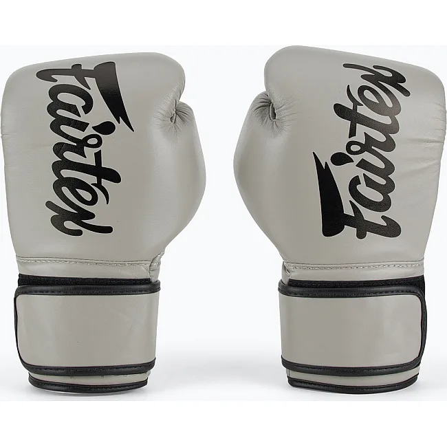 Боксерские перчатки Fairtex BGV14 Grey (бинты в комплекте)