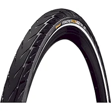 Покрышка Continental Contact Plus City, 26 x 2.20, черная, не складная, светоотражающая