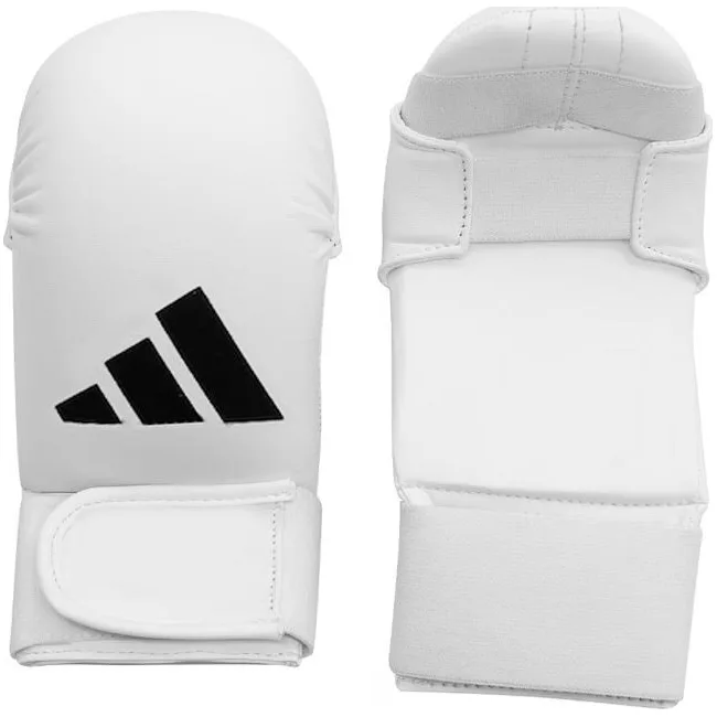 Перчатки для каратэ Adidas JKA | белые | ADIDAS 661.11