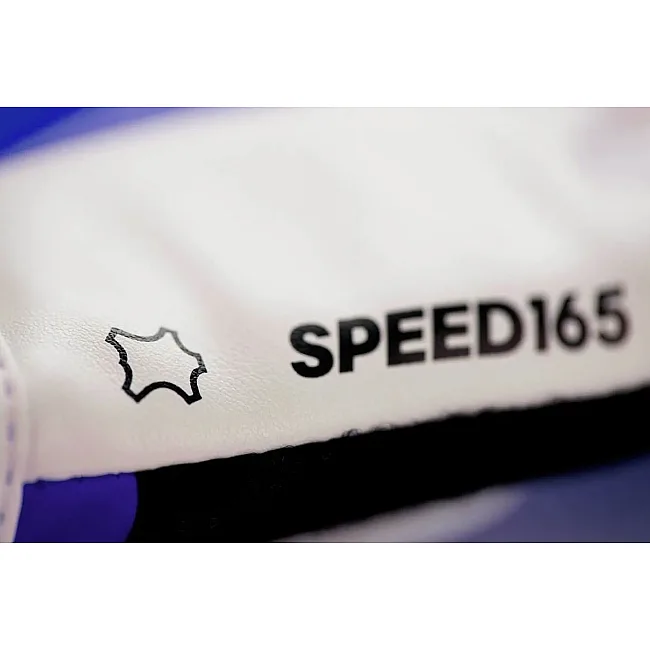 Боксерские перчатки Adidas Speed 165 с лицензией WAKO | сине/белый | ADISBG165WK