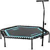 Батут для фитнеса
 для джампинга шестиугольный с ручкой LiveUp LP8251 ø135см