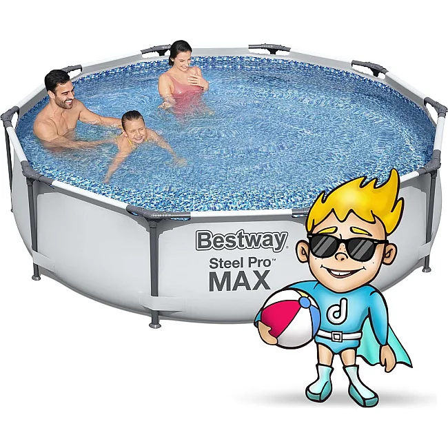 Каркасный бассейн 17в1 Bestway 56408, 305 x 76 см