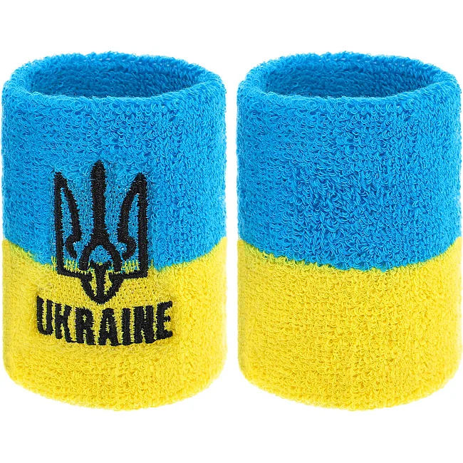 Спортивный напульсник
 впитывающий влагу UKRAINE BC-9282 1шт (Синий)