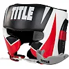 Боксерский шлем TITLE MMA Command Black/White/Red (капа в комплекте)