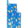 Спортивное полотенце
 быстросохнущее DRY TOWEL YINGFA A6817 70х140 см
см (Синий-желтый)