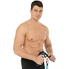 Рукоятка для обратной тяги c узким хватом Reverse Grip нескользящее покрытие LiveUp LP8322 30,5см