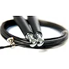 Скоростная скакалка EDGE Premium Rope 3м. металлическая на подшипниках ESK-5 черная