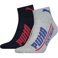 Шкарпетки PUMA MEN LOGO QUARTER 2P чоловічі