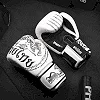 Боксерские перчатки Phantom Muay Thai White (капа в подарок)