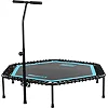Батут для фитнеса
 для джампинга шестиугольный с ручкой LiveUp LP8251 ø135см