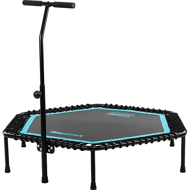 Батут для фитнеса
 для джампинга шестиугольный с ручкой LiveUp LP8251 ø135см