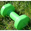 Гантель виниловый PowerPlay 1,5 кг. PP_4103 Зеленая (1шт.)